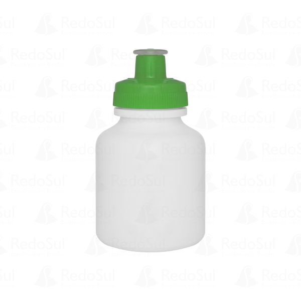 Squeeze personalizado Corpo Branco 300ml Squeeze personalizado Corpo Branco 300ml